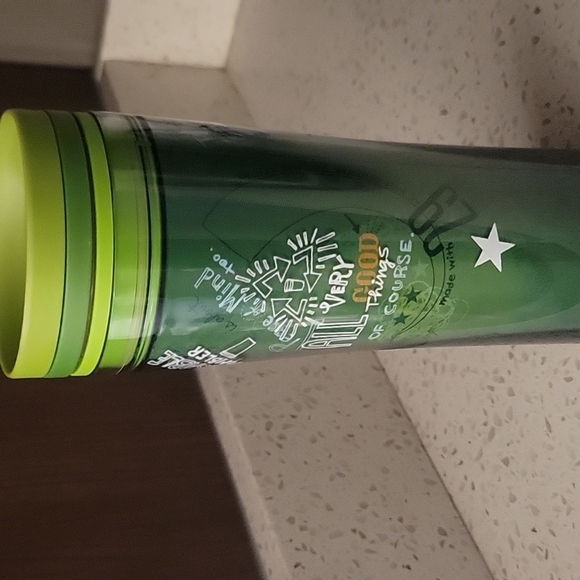 STARBUCKS Environmental 2009 Green Travel Mug Tumbler - Picture 2 of 4